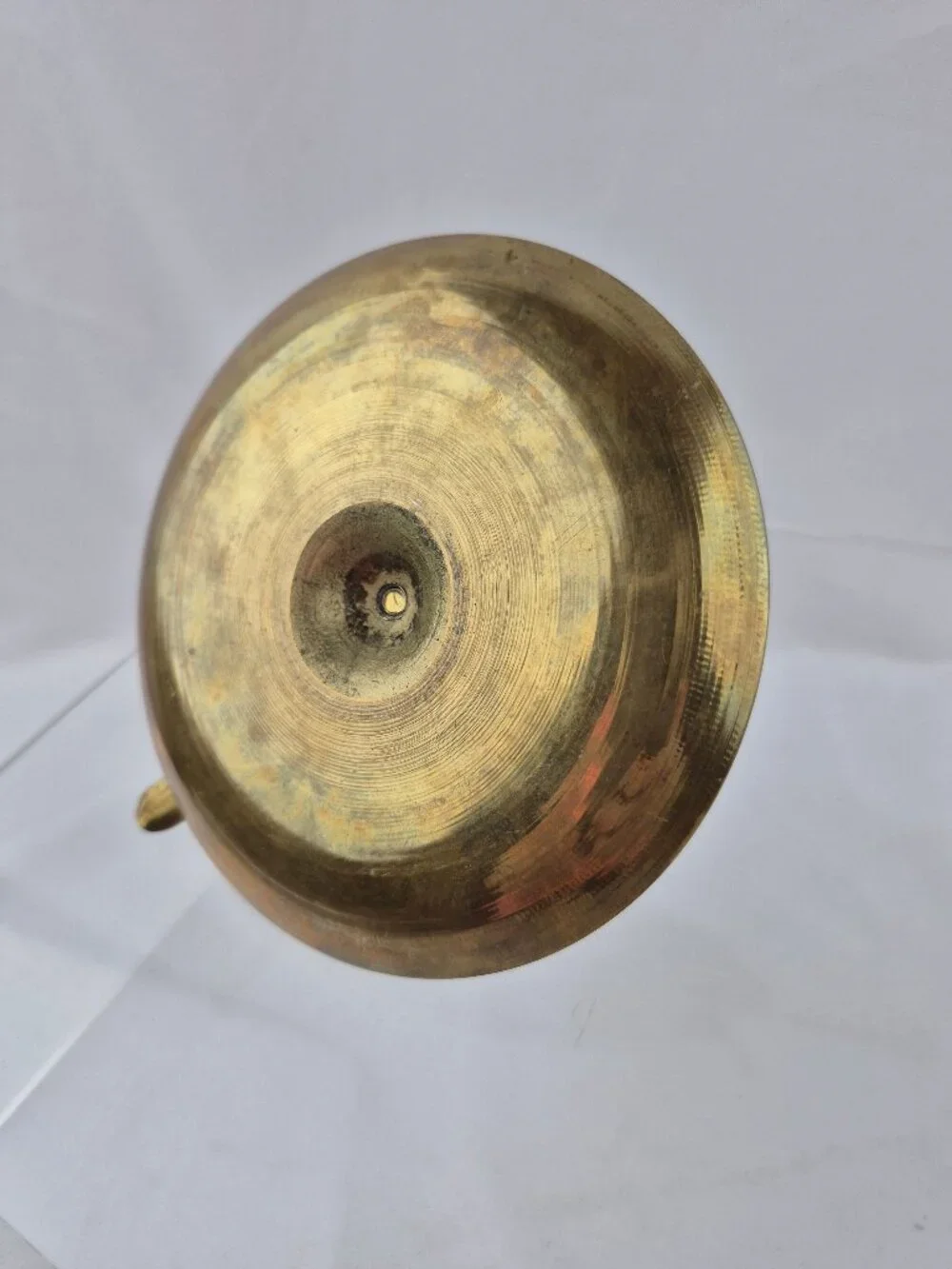 Vintage Brass Chamberstick Candle Holder vintage brass